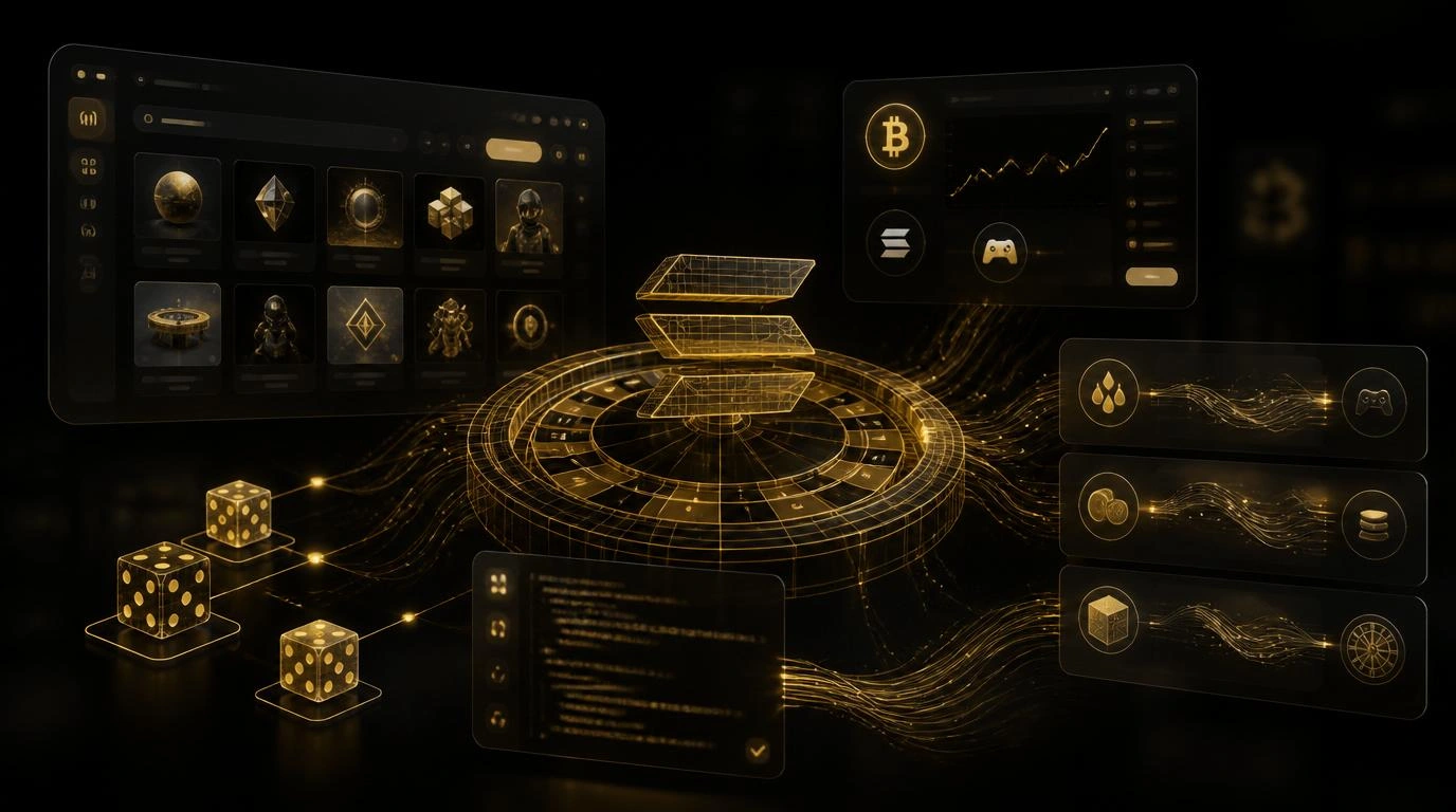 Magic Eden Solana Bitcoin iGaming DeFi convergence liquidité 2026